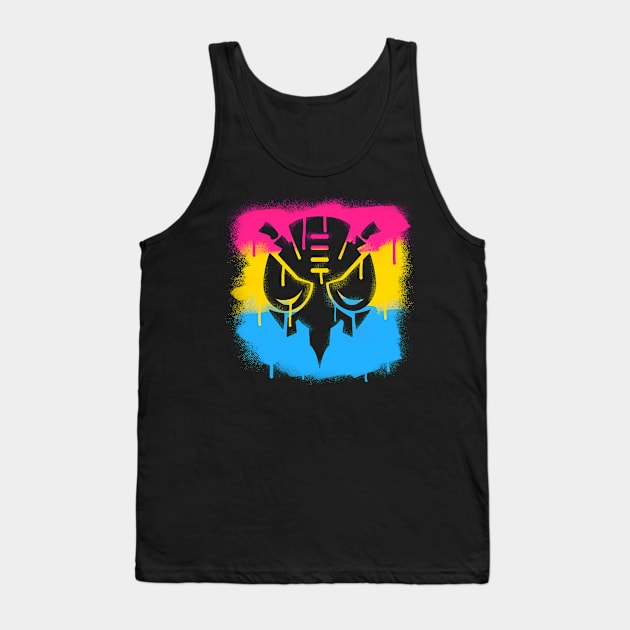 Pansexual Predacon Tank Top by candychameleon